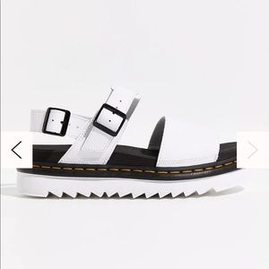 Dr. Martens White Sandals